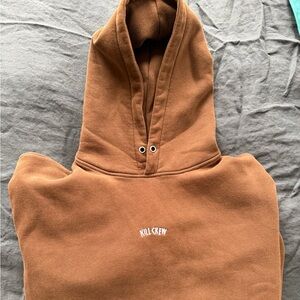 Kill Crew HEAVYWEIGHT LUX "SIMPLE" SWEATPANTS and LUX "SIMPLE" HOODIE - Brown, L